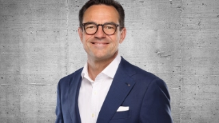 Porträt von Lucien Berlinger, der per 1. Oktober als CEO auf Christoph Bugnon folgt.
